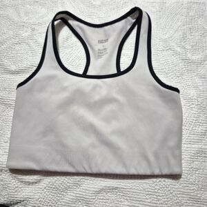 Girlfriend Collective Gray and Black Apparel..SIZE:M